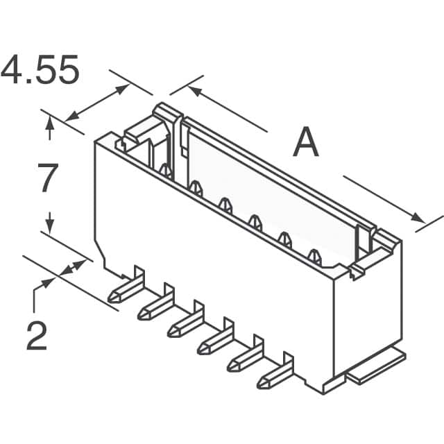 554600472 Molex  Headers Male Pins